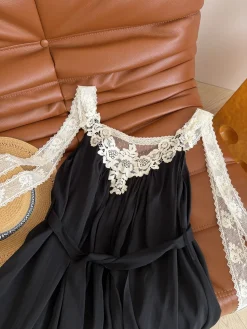 Alternative view of UNCATEGORIZED Dresses Tencel Lace S-L C45202608041818