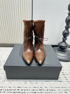 Uncategorized Booties Leather & Suede EU35-39 C40202608030315