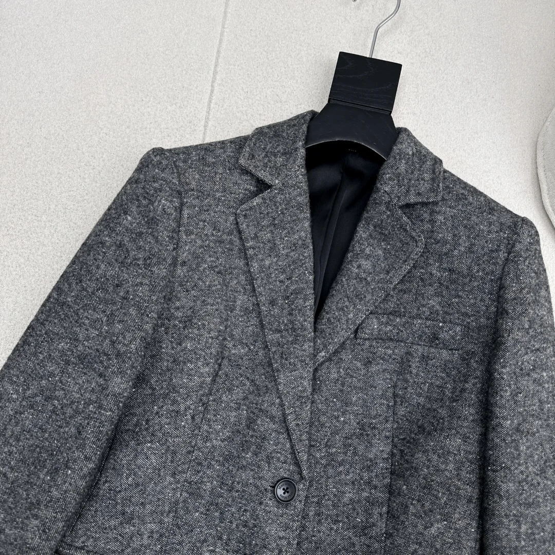 Uncategorized Coats Wool Blend S C15202608040691 - Image 3