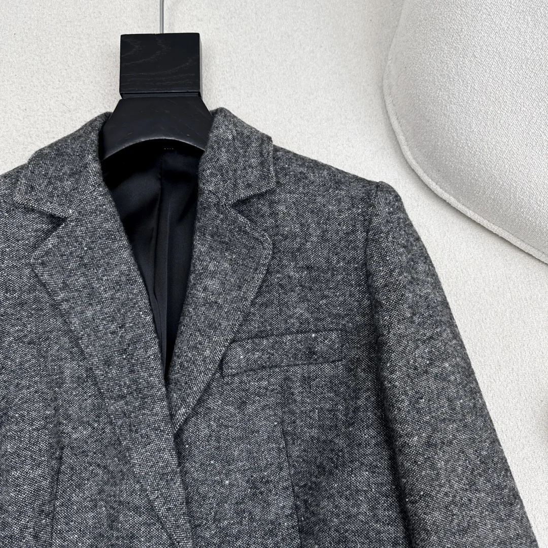 Uncategorized Coats Wool Blend S C15202608040691 - Image 4