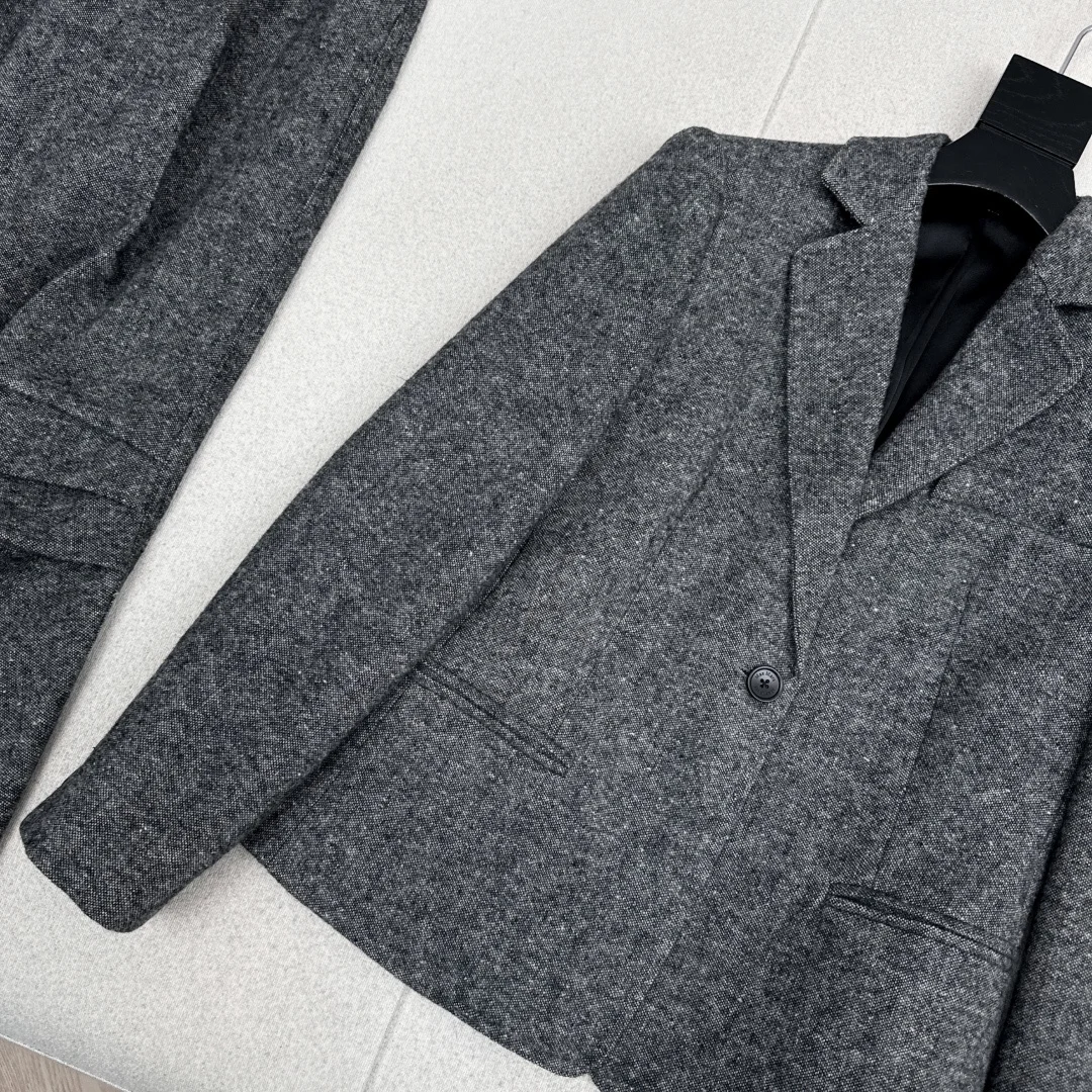 Uncategorized Coats Wool Blend S C15202608040691 - Image 5