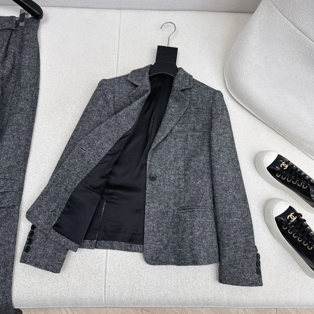 Uncategorized Coats Wool Blend S C15202608040691 - Image 7