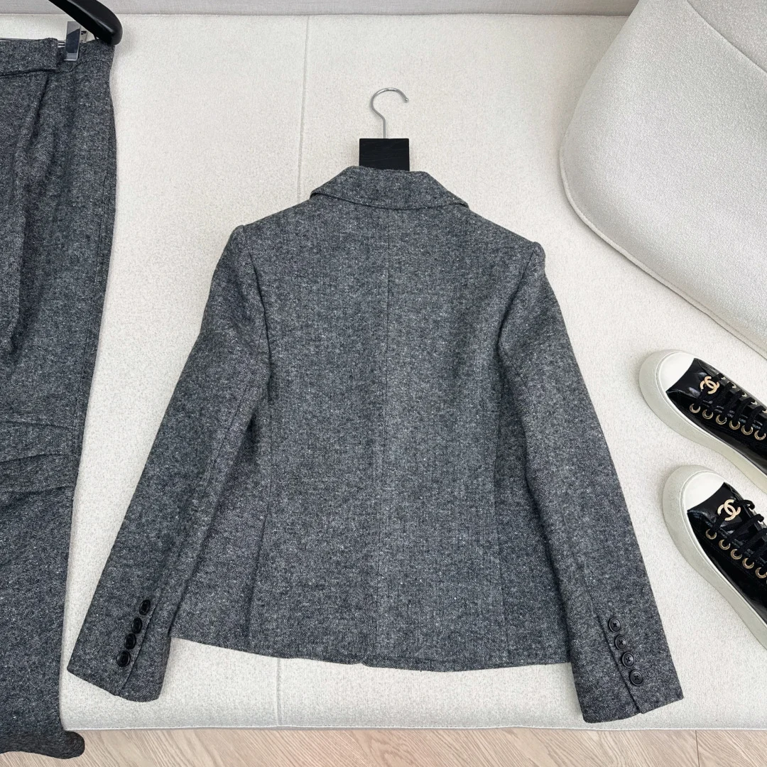 Uncategorized Coats Wool Blend S C15202608040691 - Image 8
