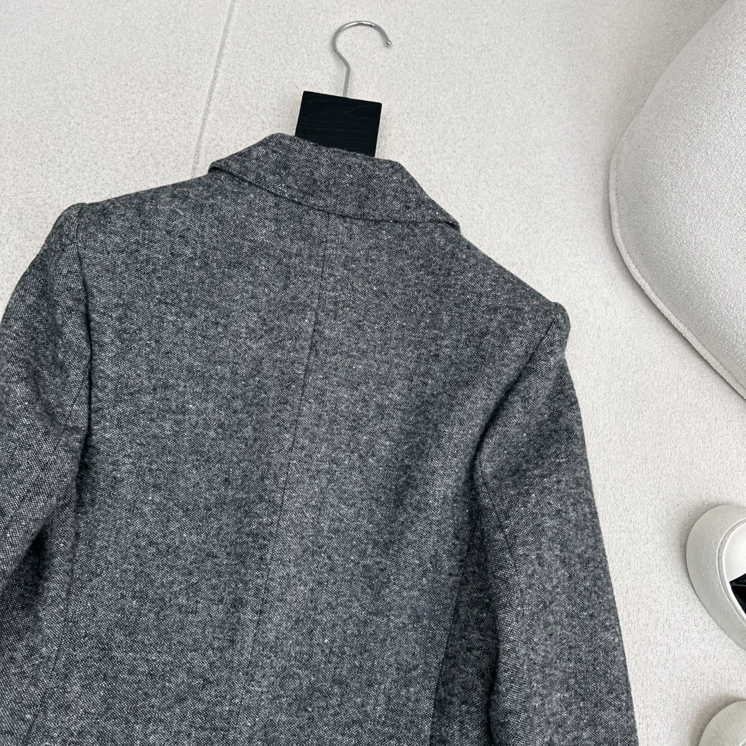 Uncategorized Coats Wool Blend S C15202608040691 - Image 9
