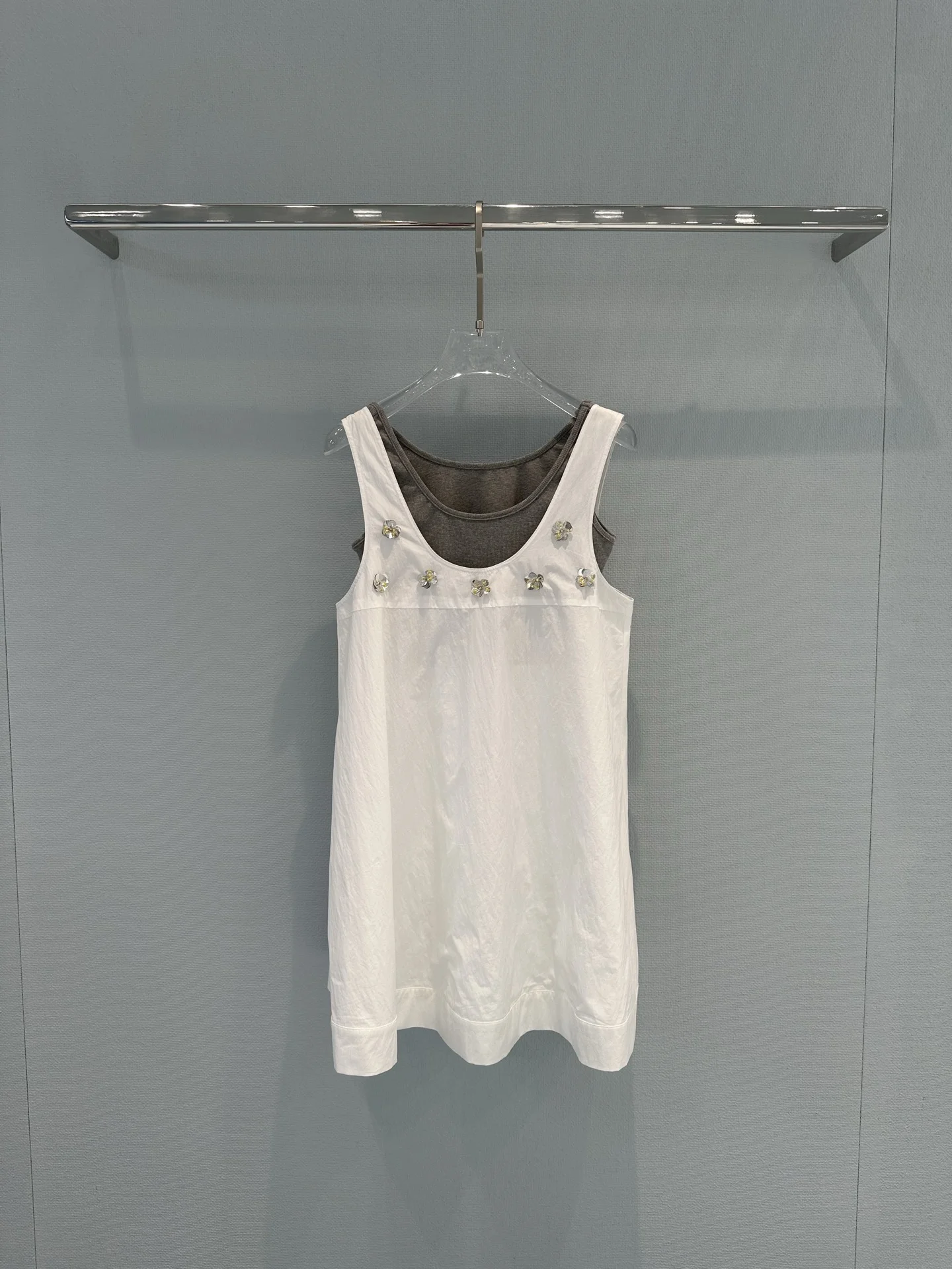 Uncategorized Dresses Beaded Cotton S M L B55202608042035