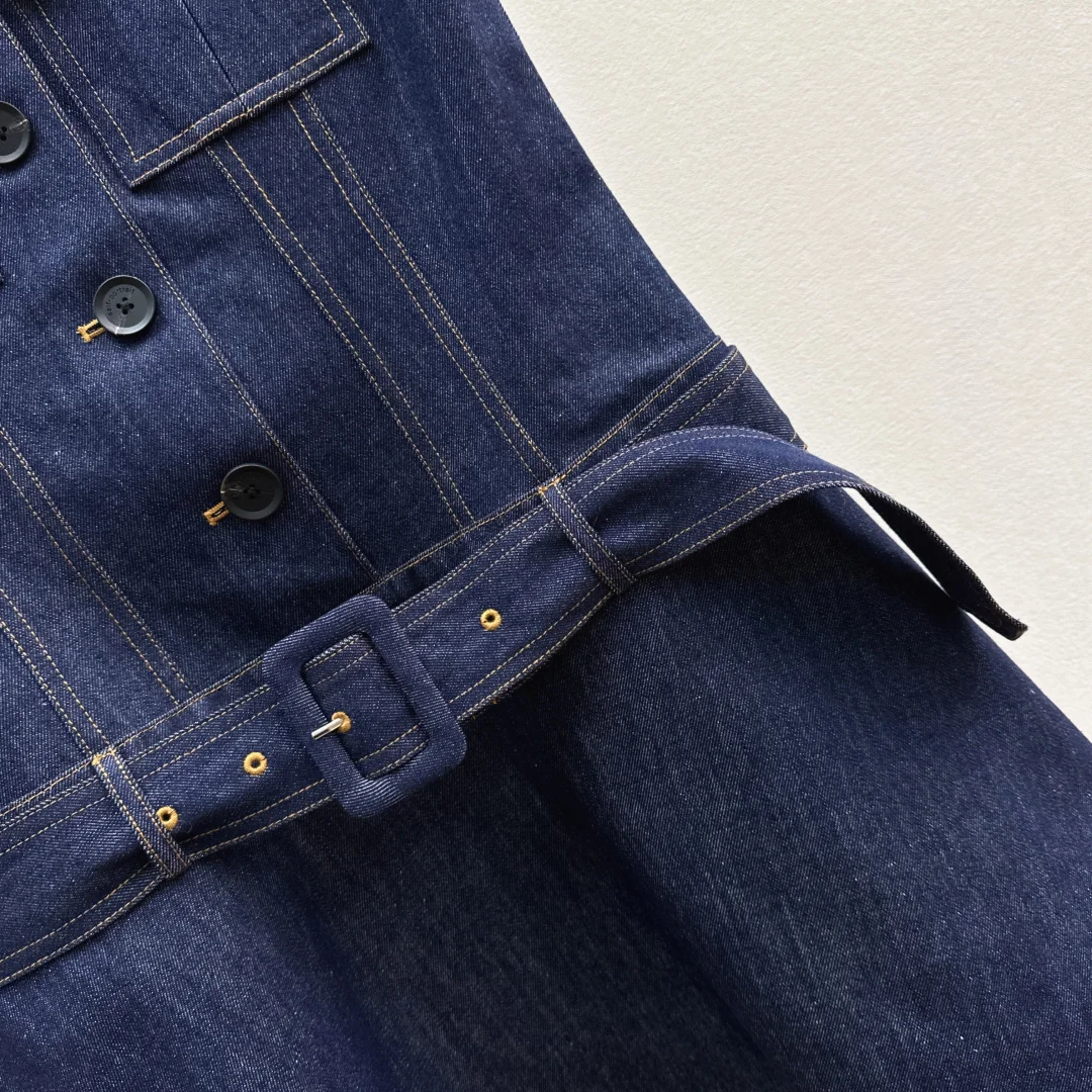 Uncategorized Dresses Denim Cotton S-M-L B95202608042365 - Image 6
