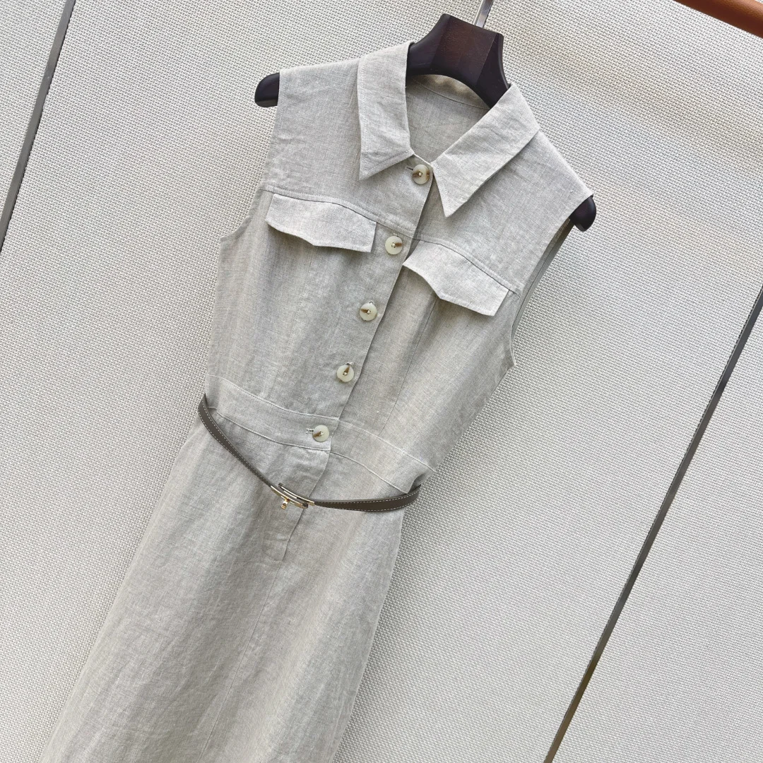 Uncategorized Dresses Linen S-M-L C35202608041933 - Image 2