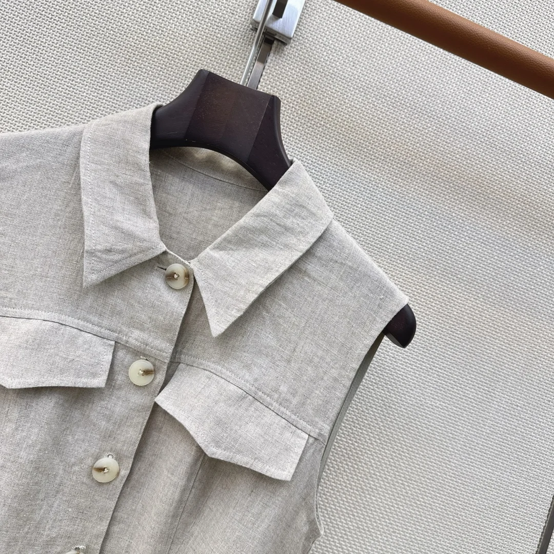 Uncategorized Dresses Linen S-M-L C35202608041933 - Image 3