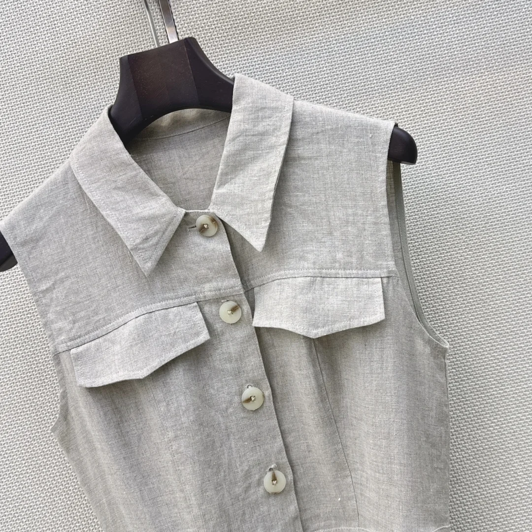 Uncategorized Dresses Linen S-M-L C35202608041933 - Image 4