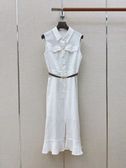 Uncategorized Dresses Linen S M L C35202608041934