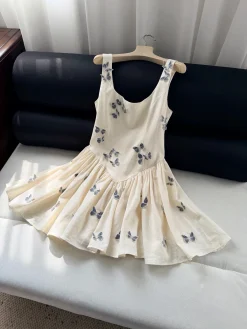 Uncategorized Dresses Linen S M L XL G15202608042436