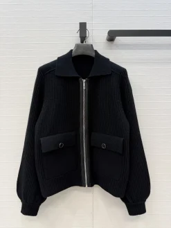 Uncategorized Jackets Cashmere Leather S-L E55202608041678