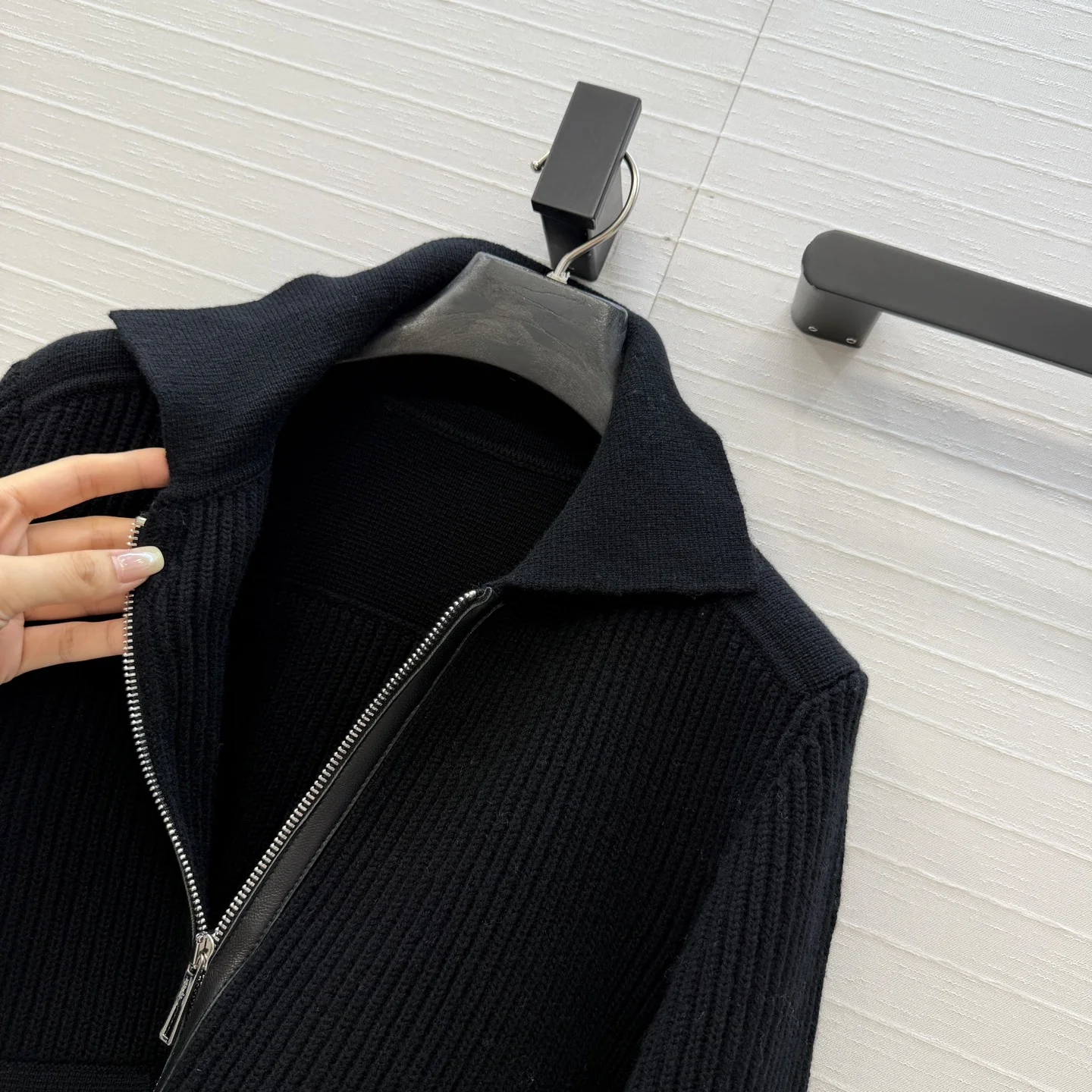Uncategorized Jackets Cashmere Leather S-L E55202608041678 - Image 4