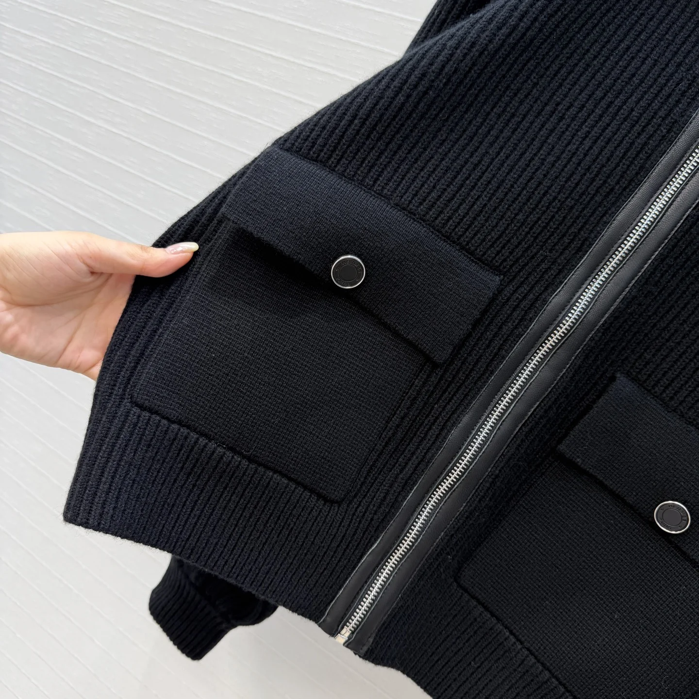 Uncategorized Jackets Cashmere Leather S-L E55202608041678 - Image 6