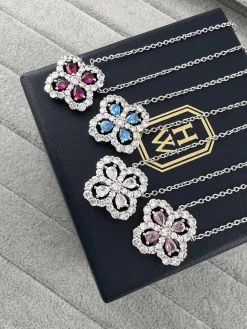 Uncategorized Necklaces White Gold Diamond One Size E5202608050032