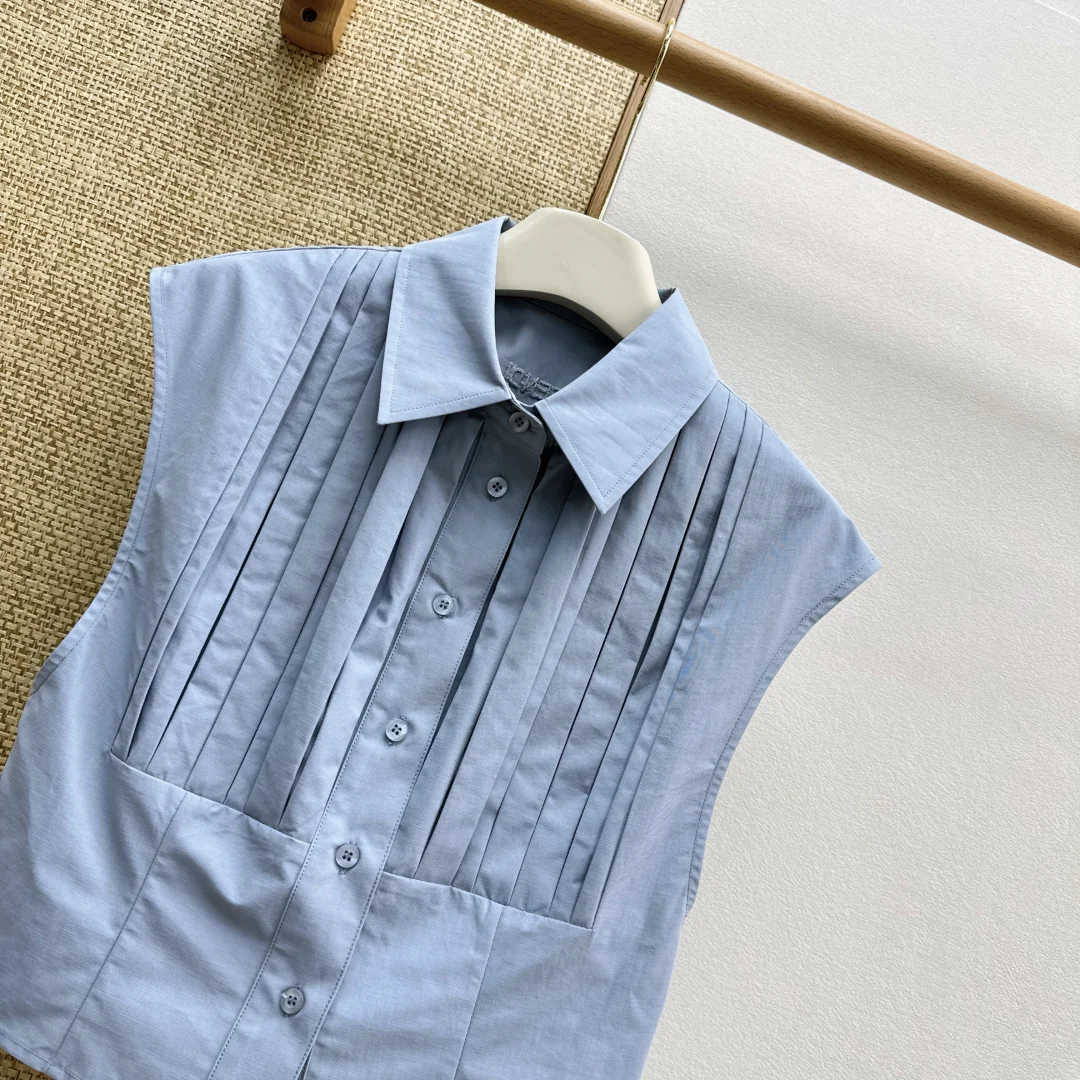 Uncategorized Shirts Cotton Poplin S-M-L B45202608041045 - Image 2