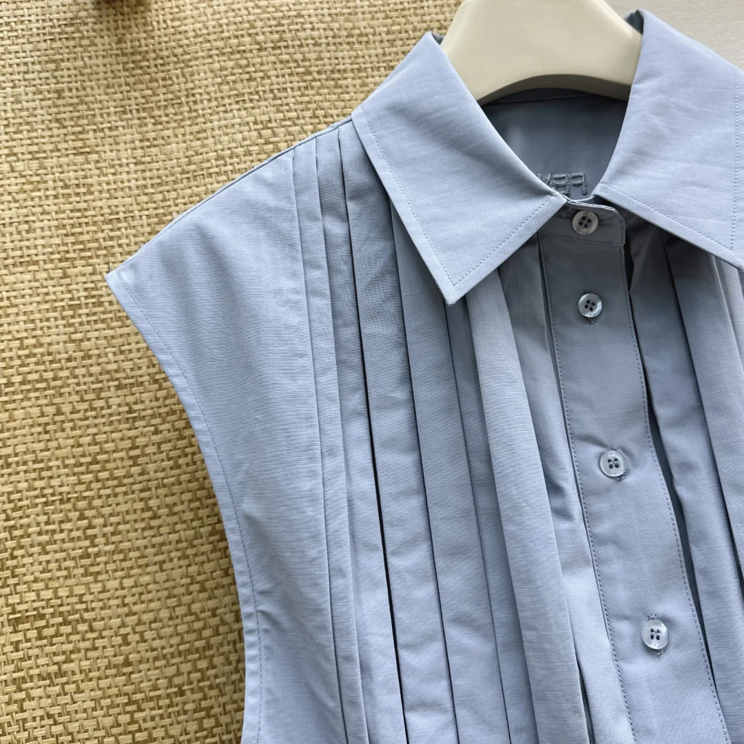 Uncategorized Shirts Cotton Poplin S-M-L B45202608041045 - Image 6