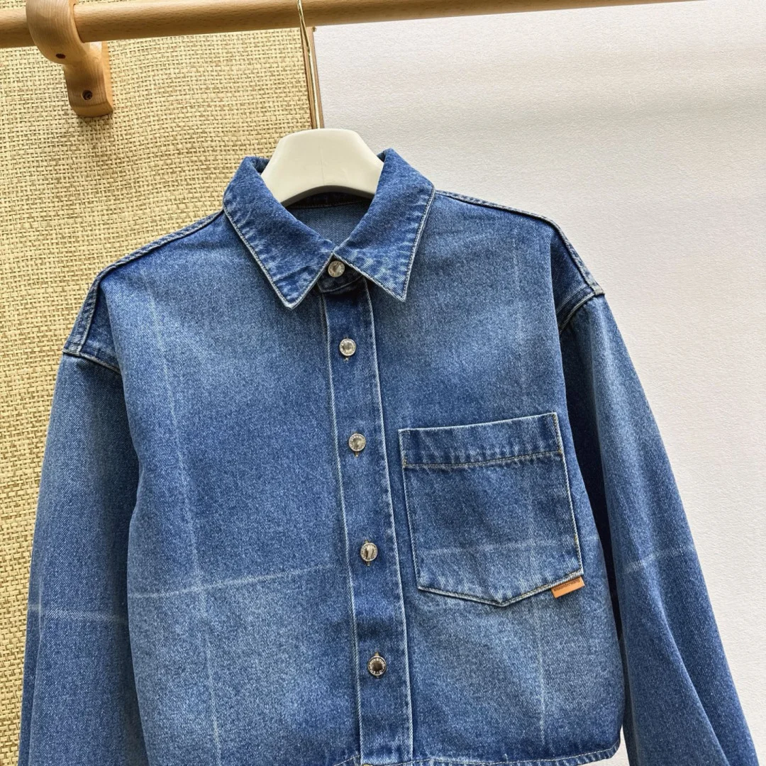Uncategorized Shirts Denim S-M-L B55202608041054 - Image 2