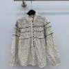 Uncategorized Shirts Lace Embroidery S-M-L B80202608042093