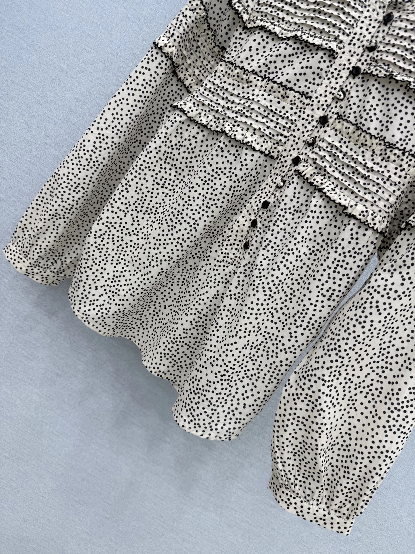 Uncategorized Shirts Lace Embroidery S-M-L B80202608042093 - Image 5