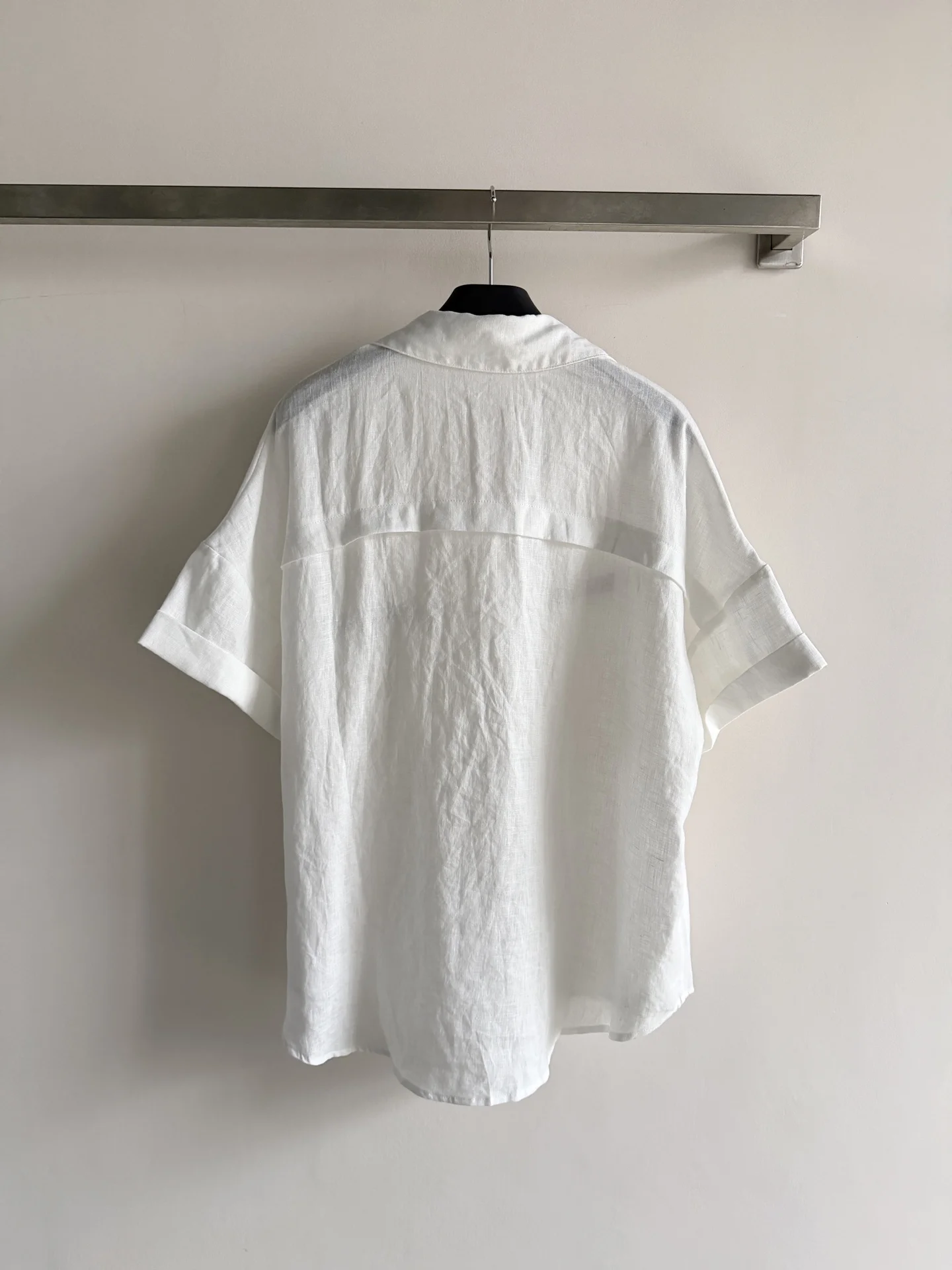 Uncategorized Shirts Linen S-L B75202608042498 - Image 2