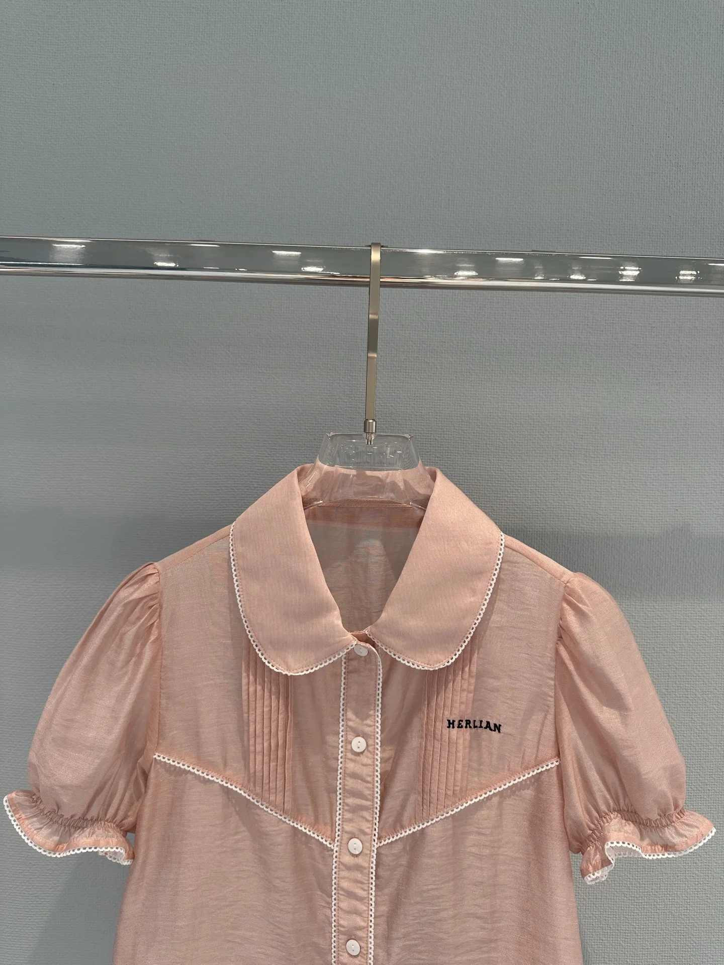 Uncategorized Shirts Pearlized Fabric S-L A90202608040849 - Image 2