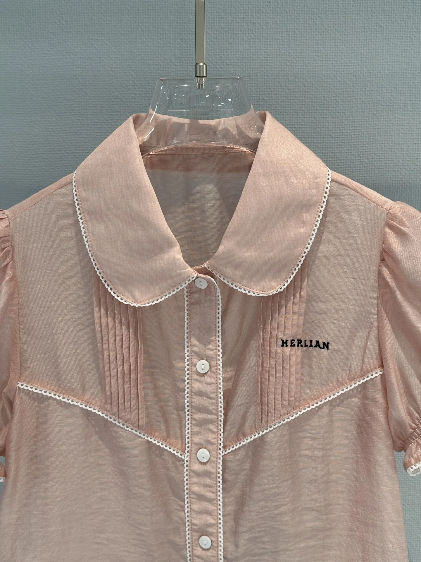 Uncategorized Shirts Pearlized Fabric S-L A90202608040849 - Image 7
