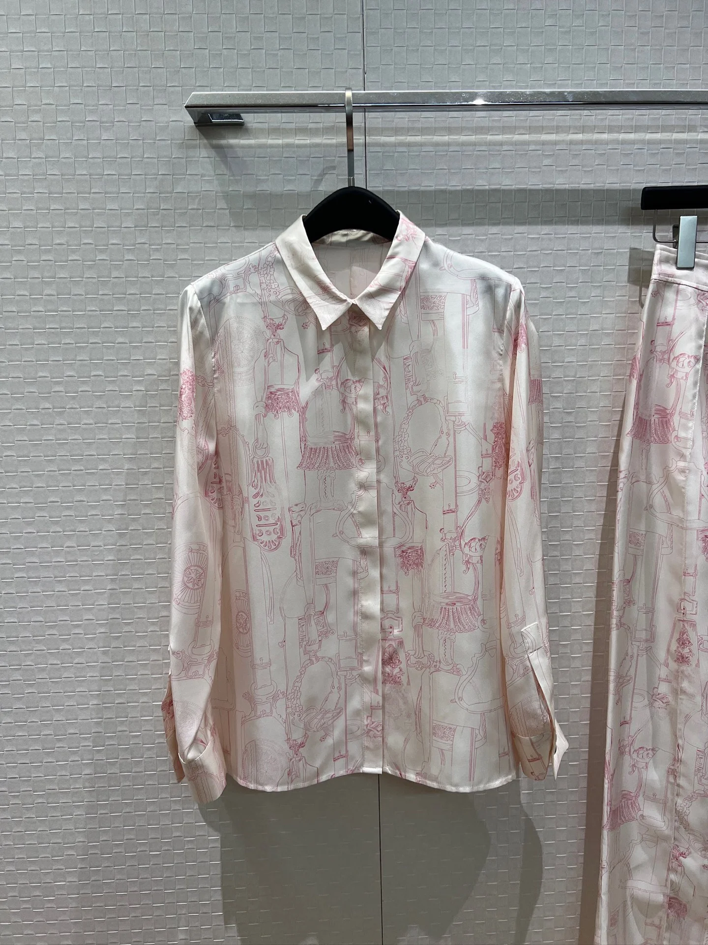 Uncategorized Shirts Silk Twill S-XL D10202608040438 - Image 2