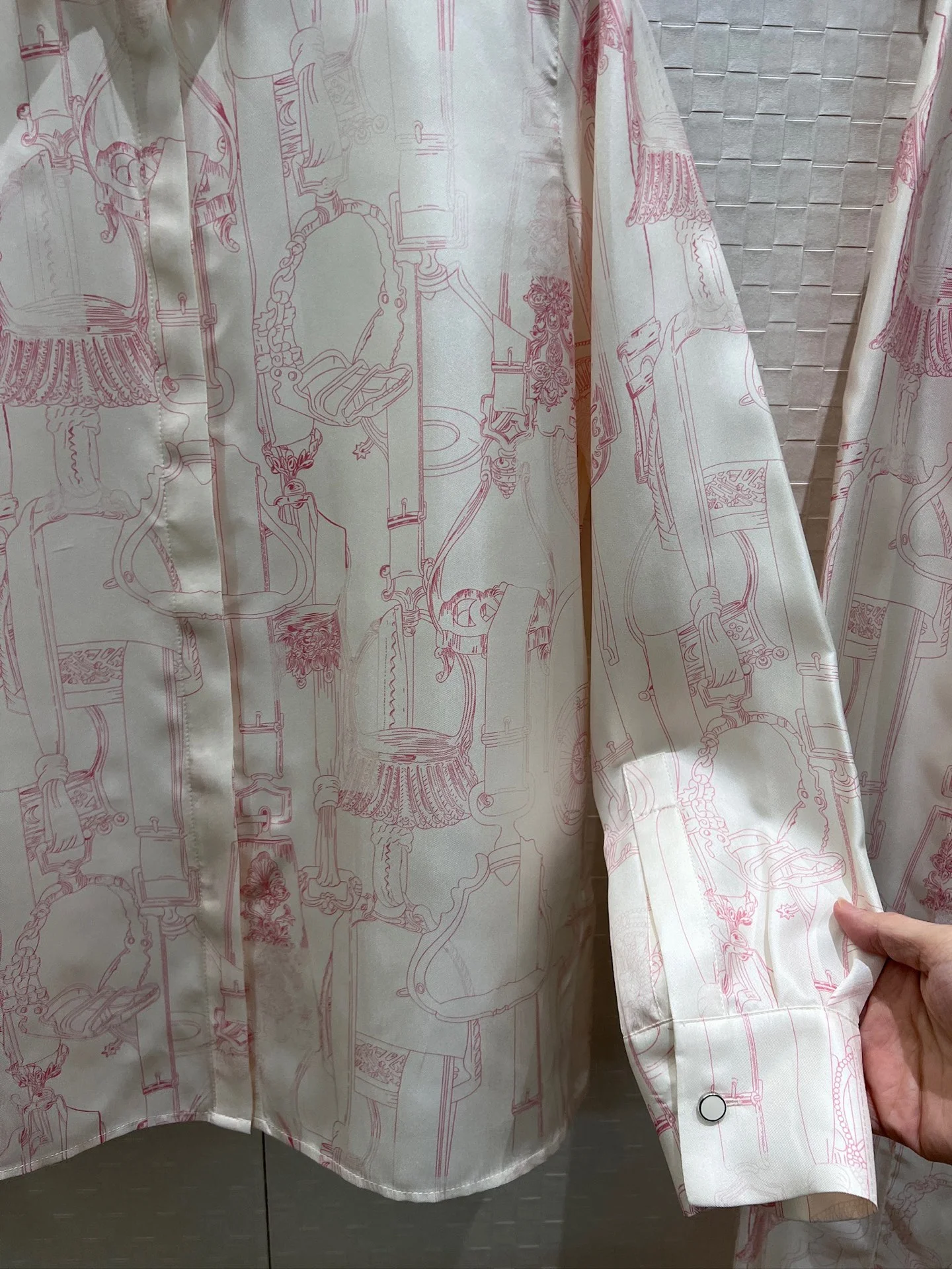 Uncategorized Shirts Silk Twill S-XL D10202608040438 - Image 3