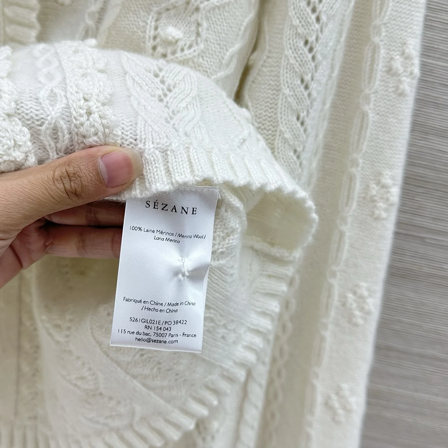 Uncategorized Sweaters Merino Wool S-L C65202608041107 - Image 8