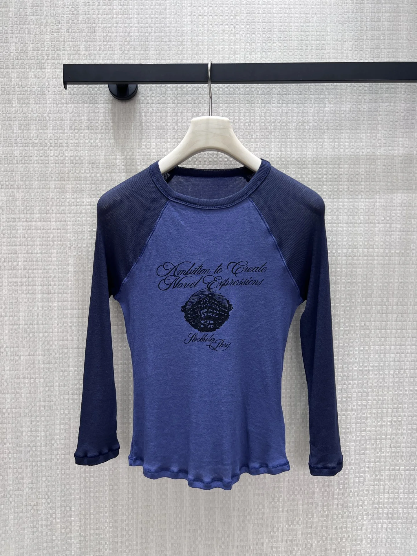 Uncategorized T-shirts Rib Knit S-M-L A75202608040819