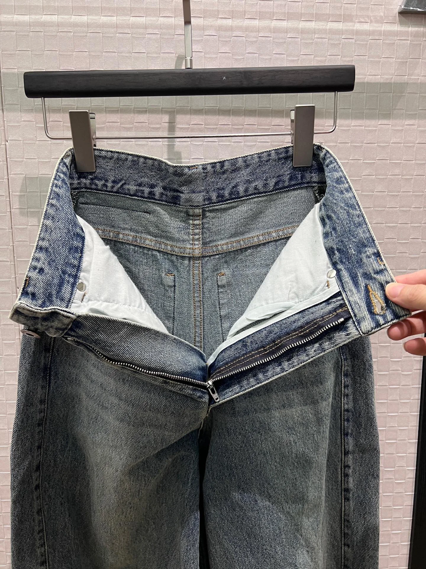 Uncategorized Trousers Denim S M L B75202608042403 - Image 4