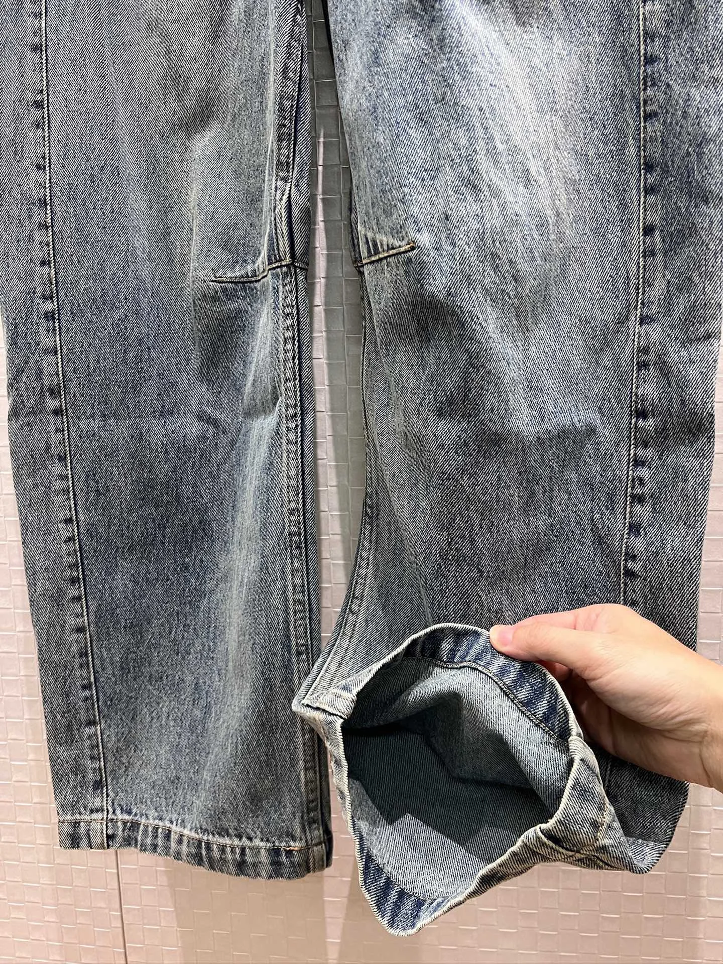Uncategorized Trousers Denim S M L B75202608042403 - Image 6