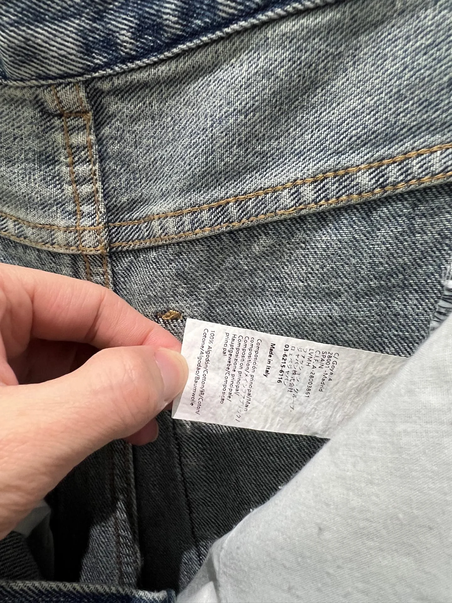 Uncategorized Trousers Denim S M L B75202608042403 - Image 7
