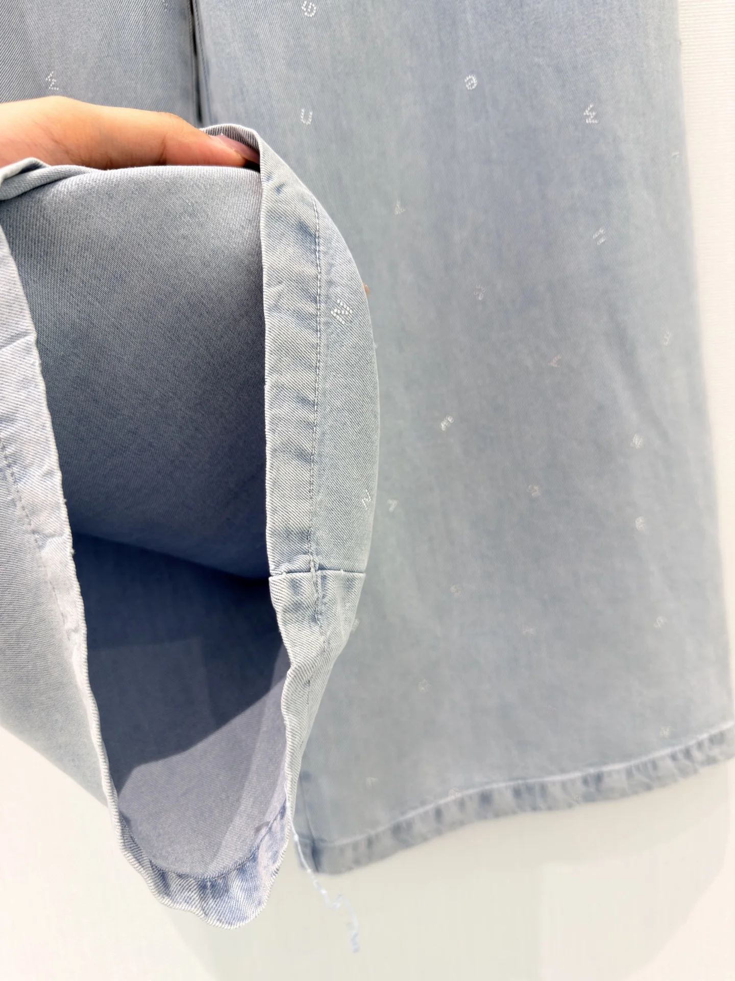 Uncategorized Trousers Tencel Cotton S-M-L B00202608042094 - Image 5