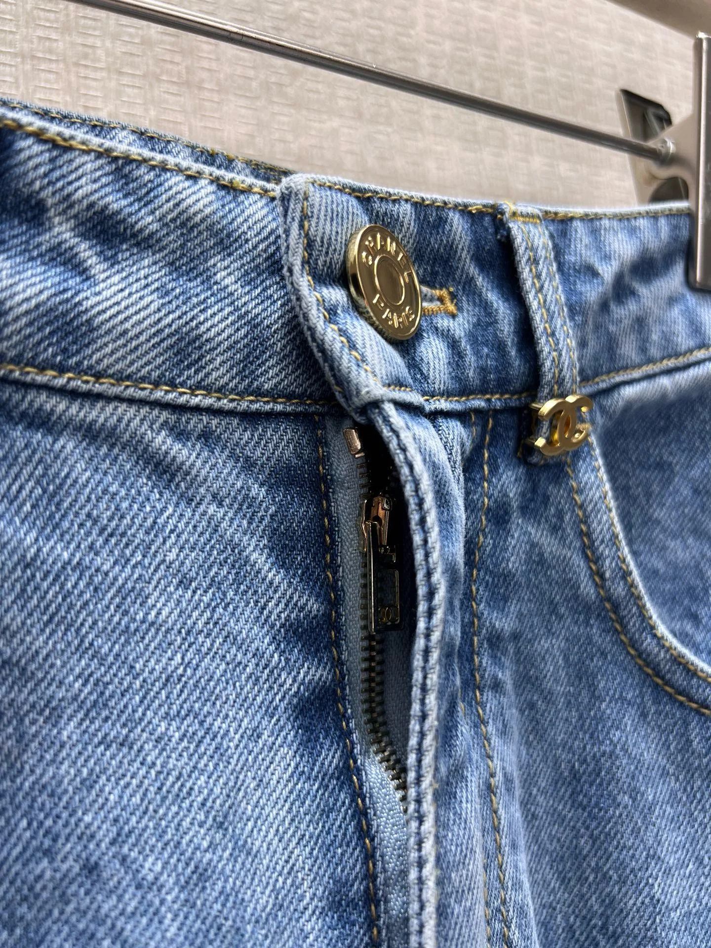 Uncategorized Trousers Washed Denim 36-40 C35202608042836 - Image 5