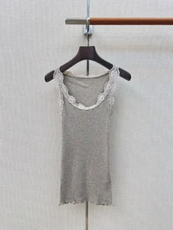 Alternative view of Uncategorized Vests Lace Knit S-M-L A55202608041879