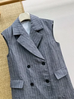 Alternative view of Uncategorized Vests Linen S M L C45202608041846