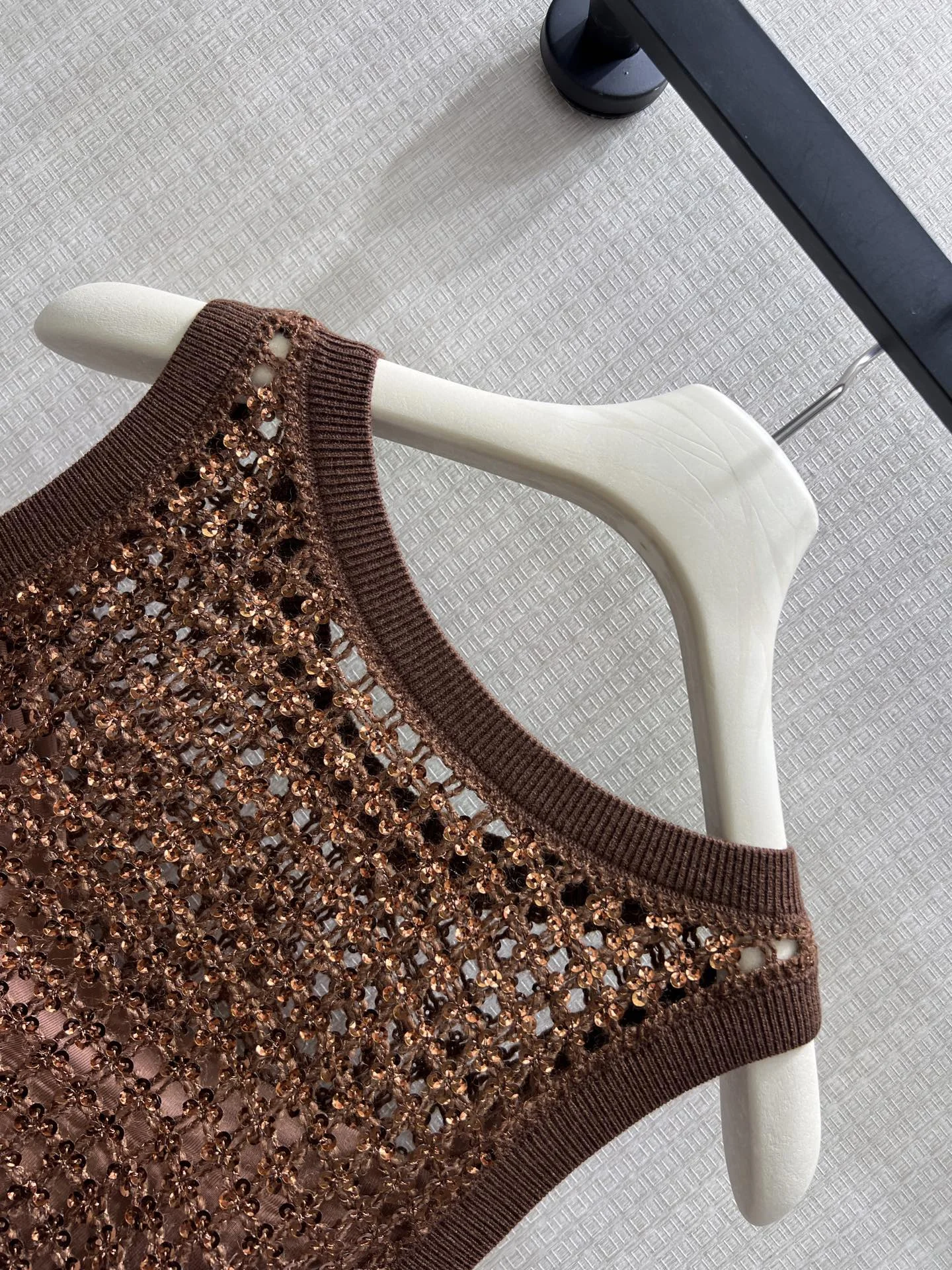 Uncategorized Vests Sequined Knit S-M-L C65202608040770 - Image 4