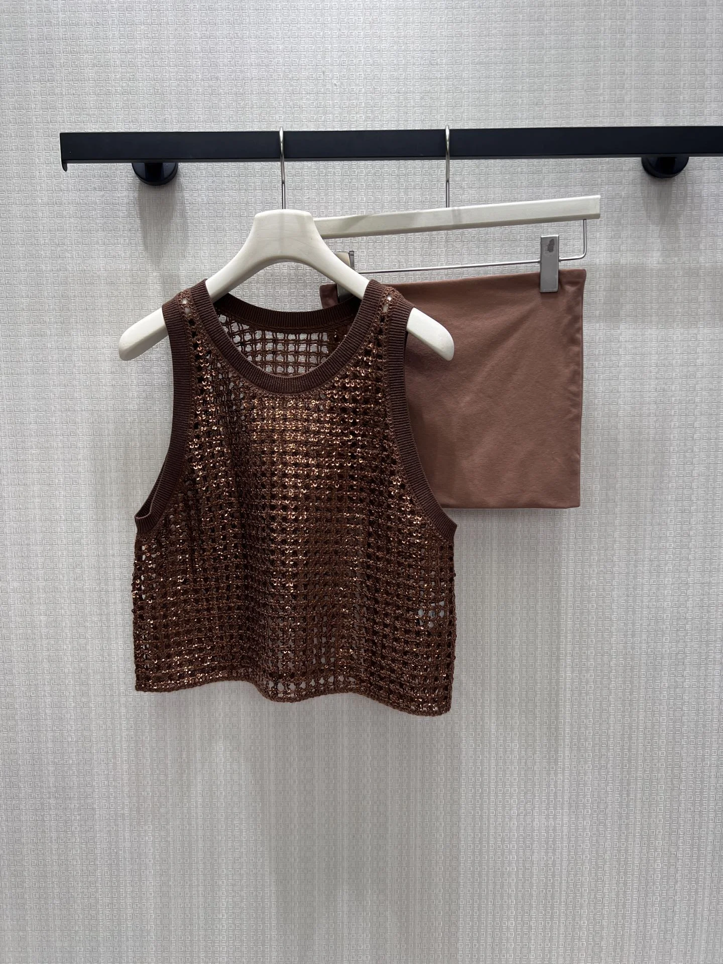 Uncategorized Vests Sequined Knit S-M-L C65202608040770 - Image 8