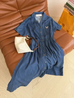 VALENTINO Dresses Tencel Denim S-L B95202608041804