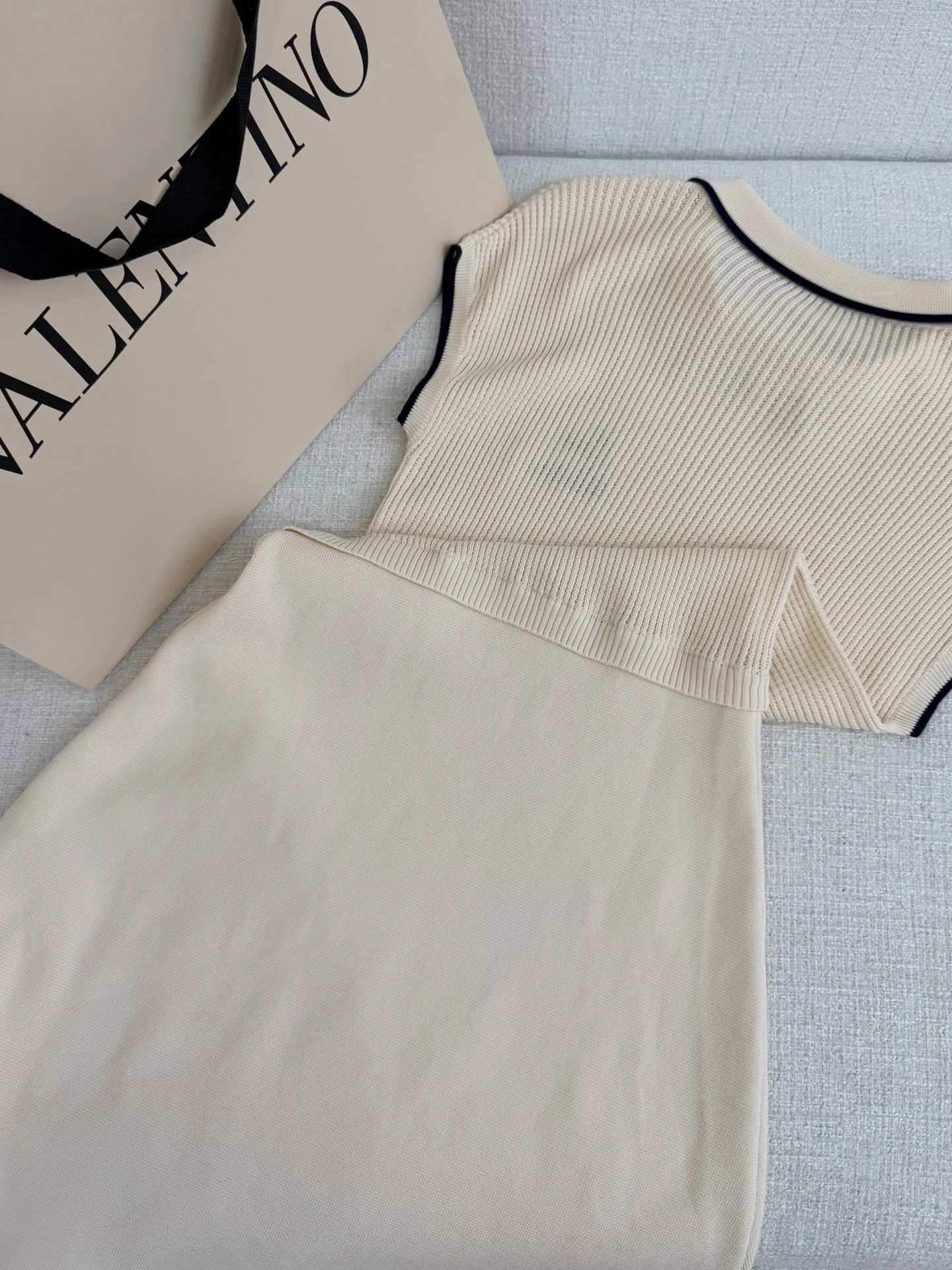 VALENTINO Dresses Waffle Cotton Blend S-L C00202608042690 - Image 7
