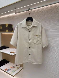VALENTINO Shirts Cotton Denim 44-50 A95202608060313