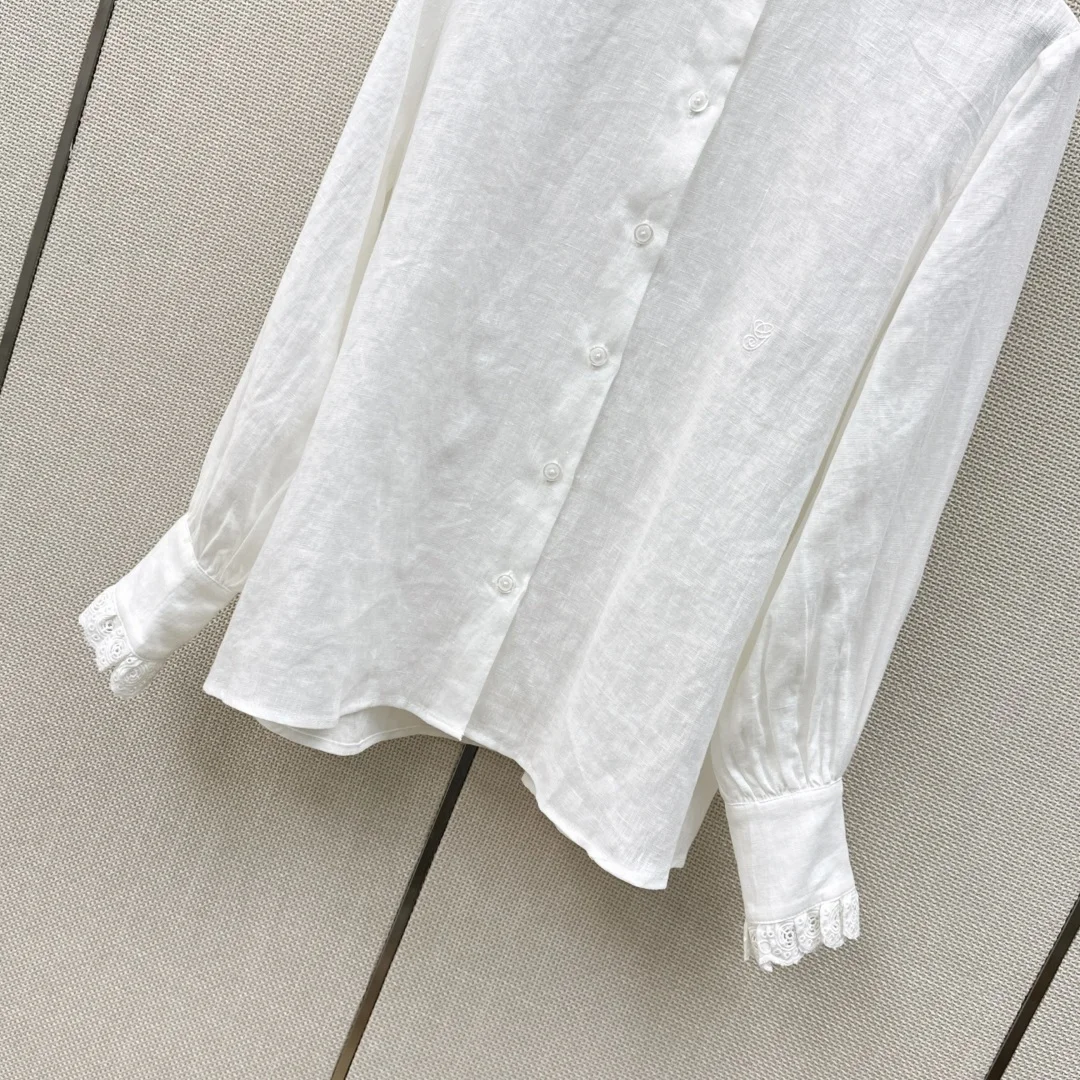VALENTINO Shirts Linen S M L B95202608041317 - Image 5