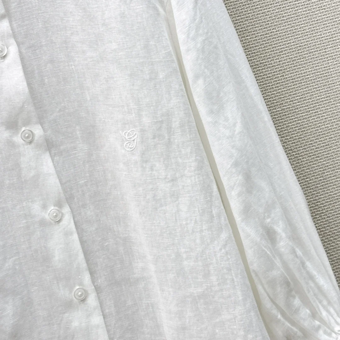 VALENTINO Shirts Linen S M L B95202608041317 - Image 6