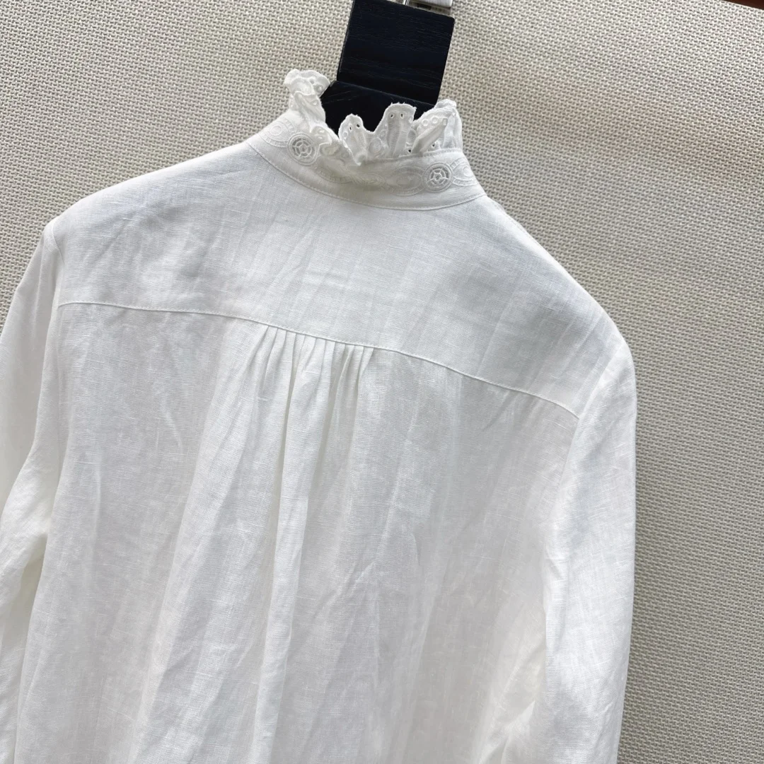 VALENTINO Shirts Linen S M L B95202608041317 - Image 9