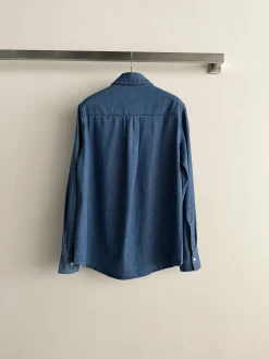 Alternative view of VALENTINO Shirts Washed Denim Cotton S-M-L B65202608041662