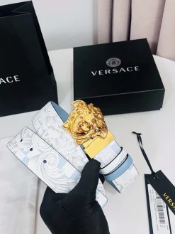 VERSACE Belts Leather 4.0cm Width A70202608050533
