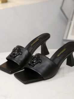 VERSACE Mules Calfskin Leather EU35-42 B00202608031659