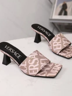 Alternative view of VERSACE Mules Canvas Lambskin EU35-42 B00202608031661